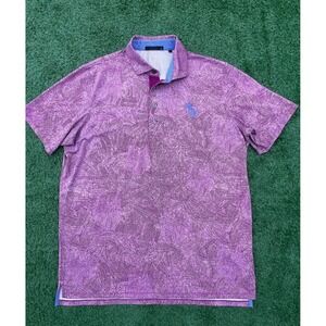 Greyson‎ Yeamans Hall Club Golf shirt Abstract Performance Polo Short Sleeve